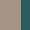 Taupe with Green