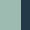 Teal with Indigo