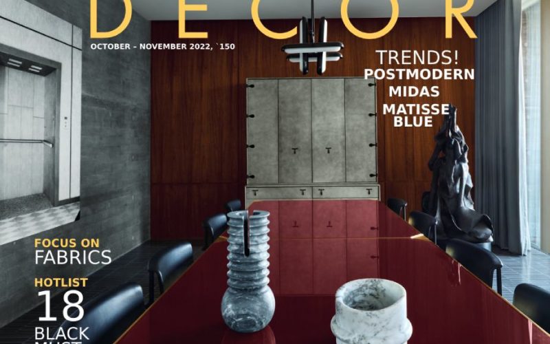ELLE DECOR OCTOBER – NOVEMBER 2022