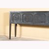 reclaimed wood console table