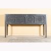 wood console table