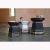Unique wood side tables