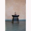 Black Wooden Stool