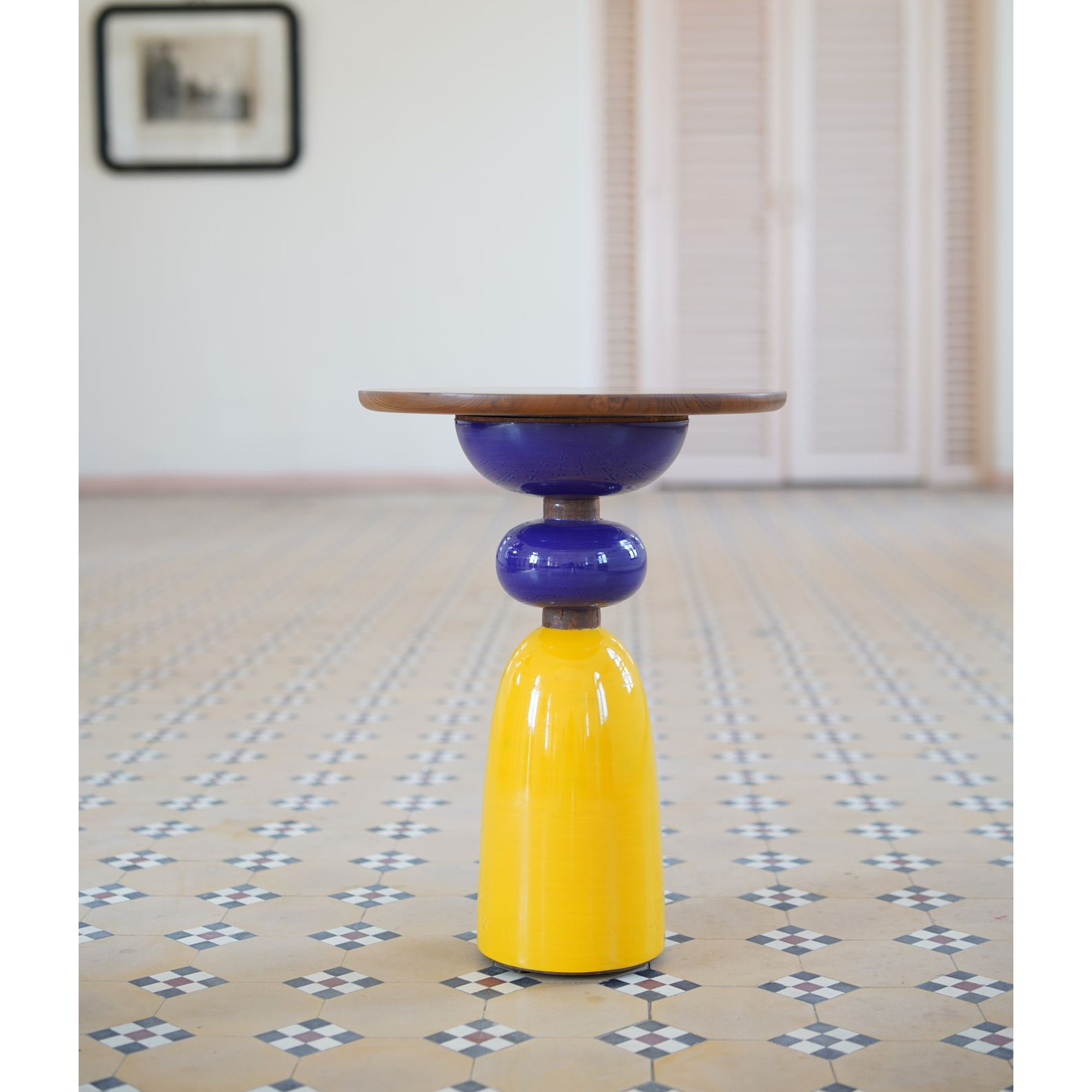 Handmade Teak wooden side table